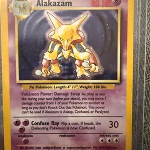 Alakazam Pokémon Card